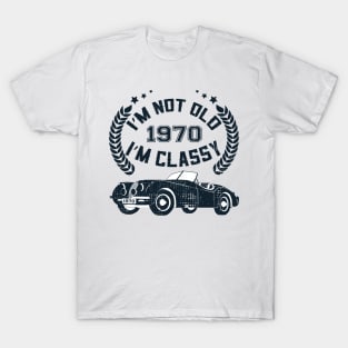 I'm Not Old I'm Classic Funny Car Graphic - Mens & Womens T-Shirt